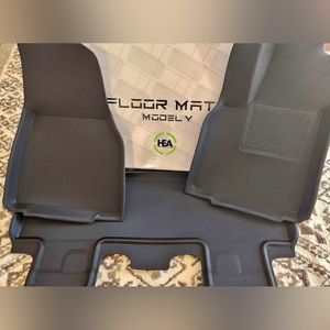 Tesla Model Y 2021-2022 Fitted All Weather Floor Liners